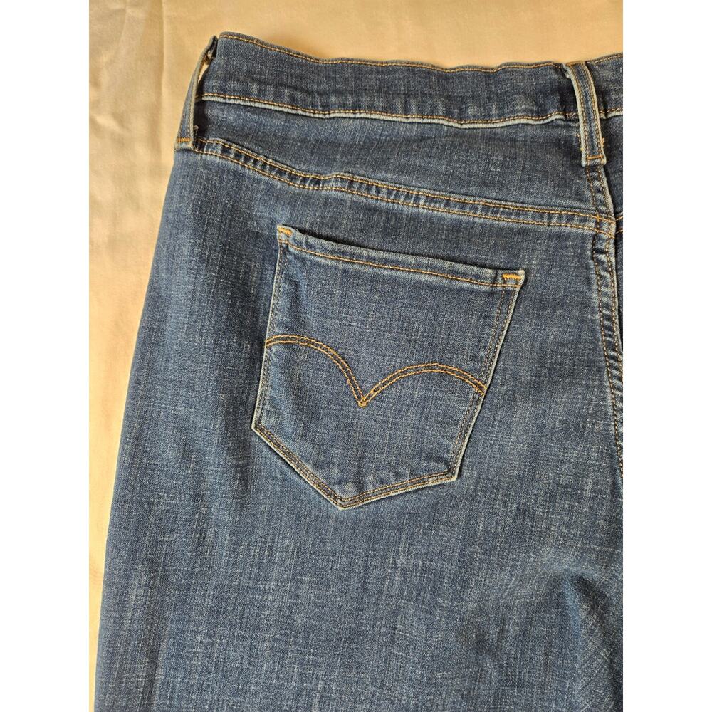 Levi's 311 Shaping Skinny Jeans 18W Femme Blue Denim Midrise Stretch - Picture 11 of 16